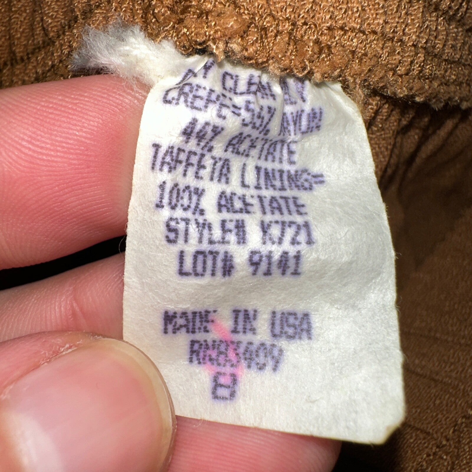 Lew Magram 2 Piece Collection New York Blazer Jacket Rust VTG 80s Sz 8 Pants