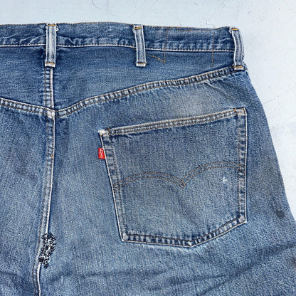 Levis 501 Vintage 70s SS Redline Selvedge USA XX Jeans Med Wash 48x30 Act 44x26