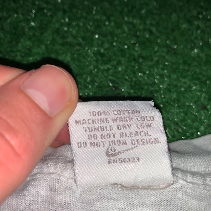 Nike Reggie White Intimidation Vintage T Shirt USA Rare Packers Football NFL 90s