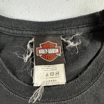 Harley Davidson Looney Tunes VTG T Shirt Motorcycle Bike Graphic Winchester Y2K