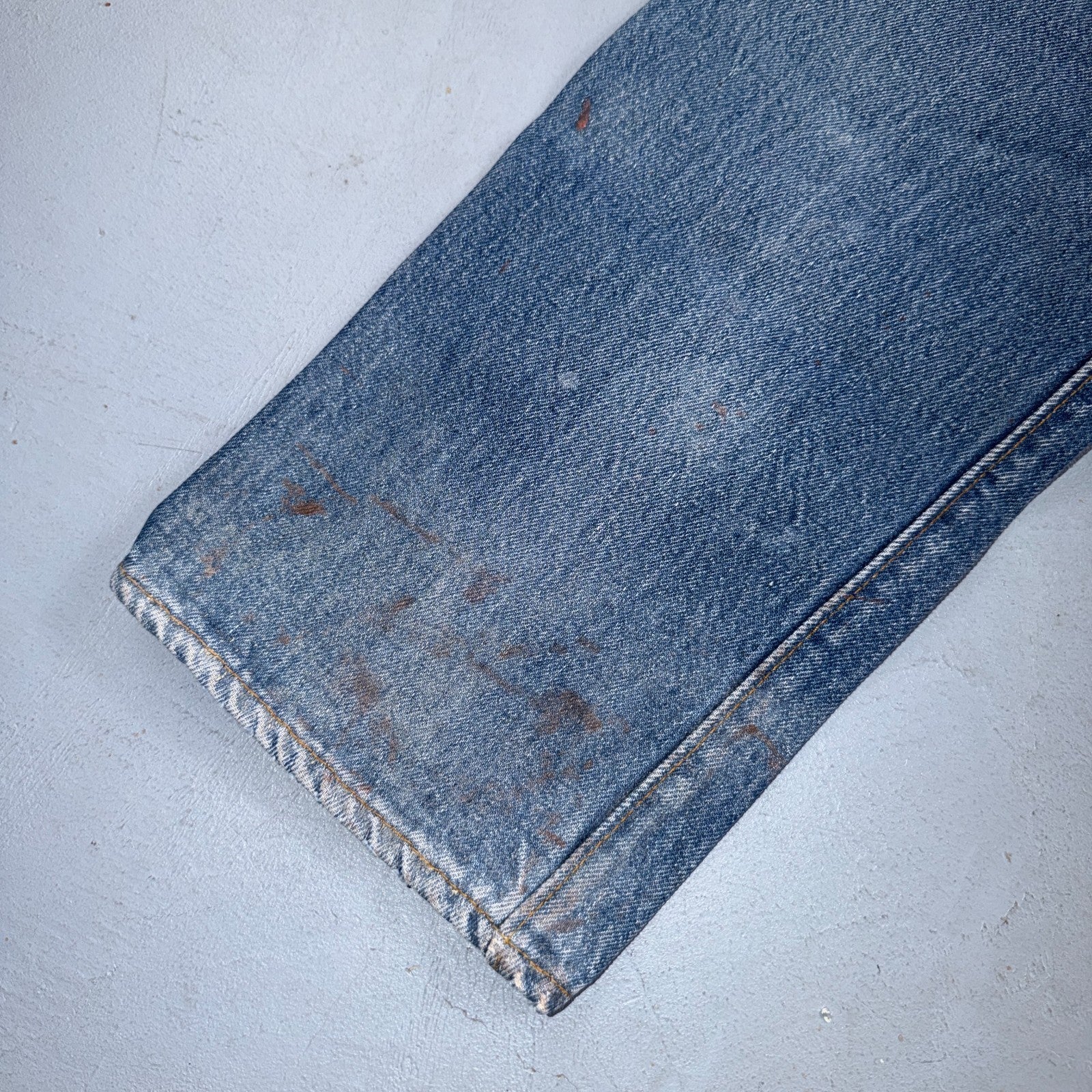 Levis 501 Vintage 80s Redline Selvedge USA XX Jeans Light Wash Act 28x30