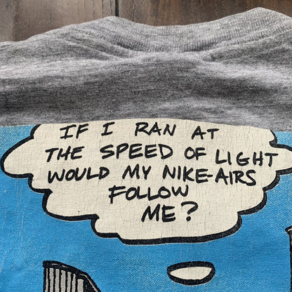 Nike Air Max Running Art Vintage T Shirt Cartoon Funny 90s Gray Tag Rap Toronto
