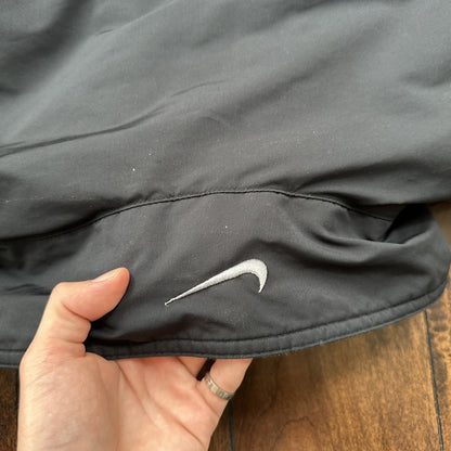 Nike Jacket Adult XL Black Nylon Softshell Fleece Coat 3M Warm Vintage Y2K 90s