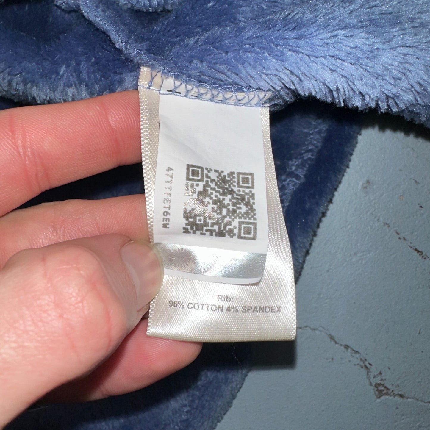 UGG Soft Surroundings Fleece Vest Hooded Blue Soft Cardigan Cozy M/L