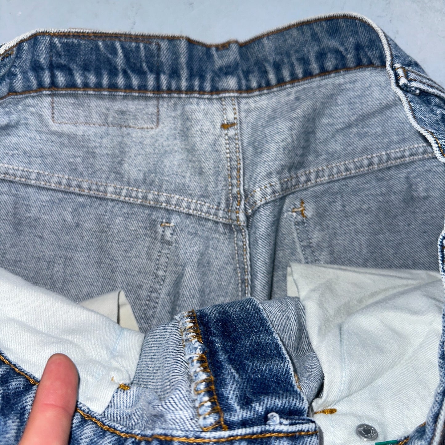 Levis 517 VTG 70s 80s 20517 Bootcut Blue Jeans Size 36x32 USA Orange Tab 33x30