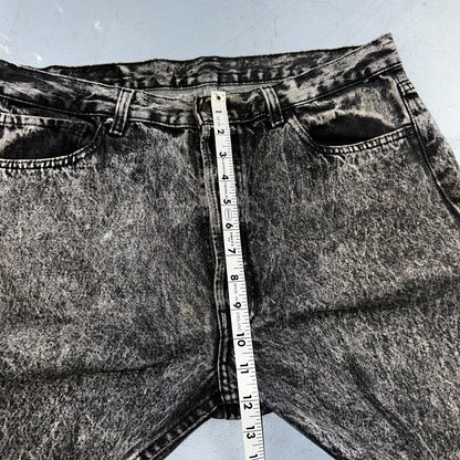 Levis 501 Vintage 80s USA XX Straight Leg Jeans Gray Acid Wash 36x30 Act 34x29