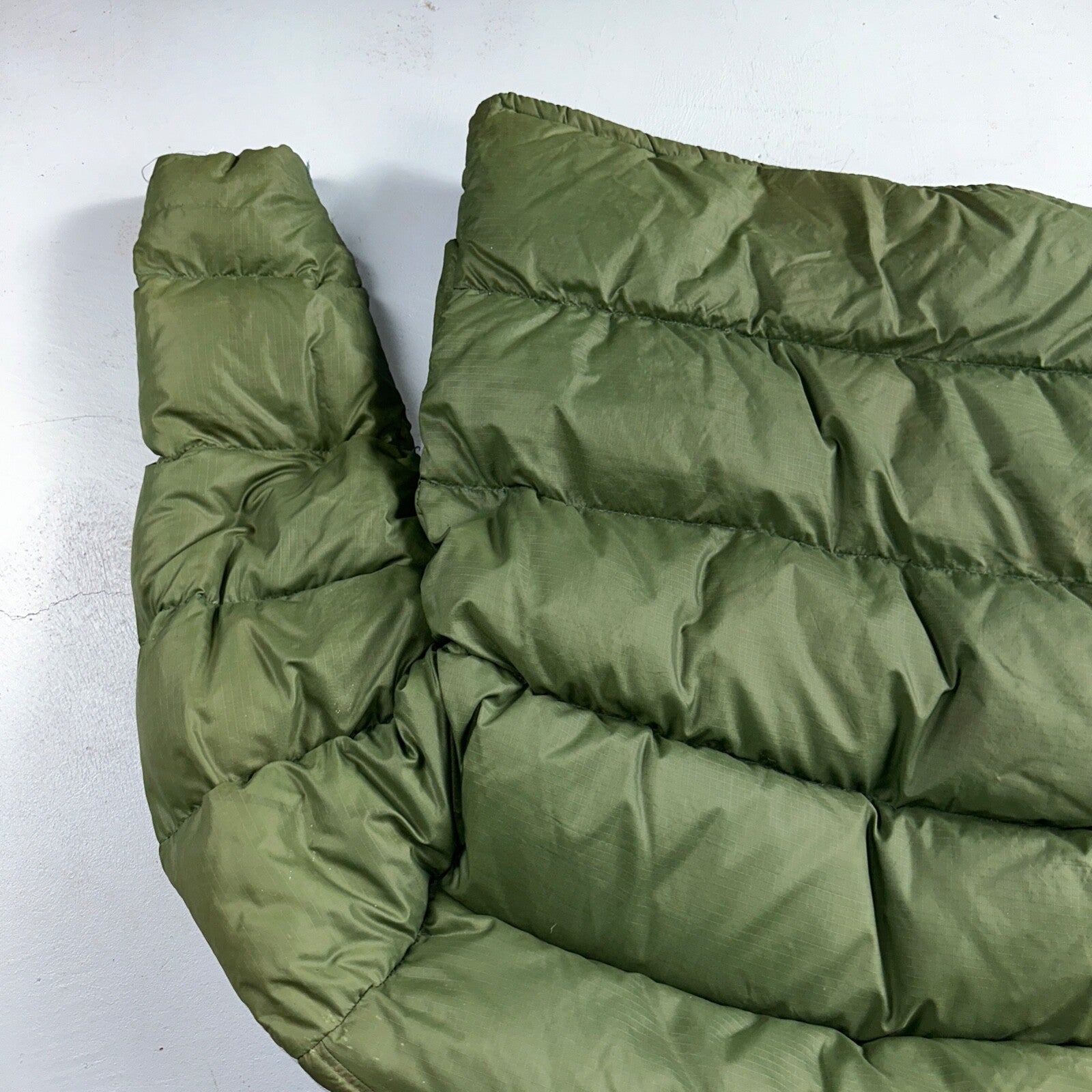 VTG Teton Mountain Coat Goose Down Puffer Coat Green Hunting Hiking 1960s 60s