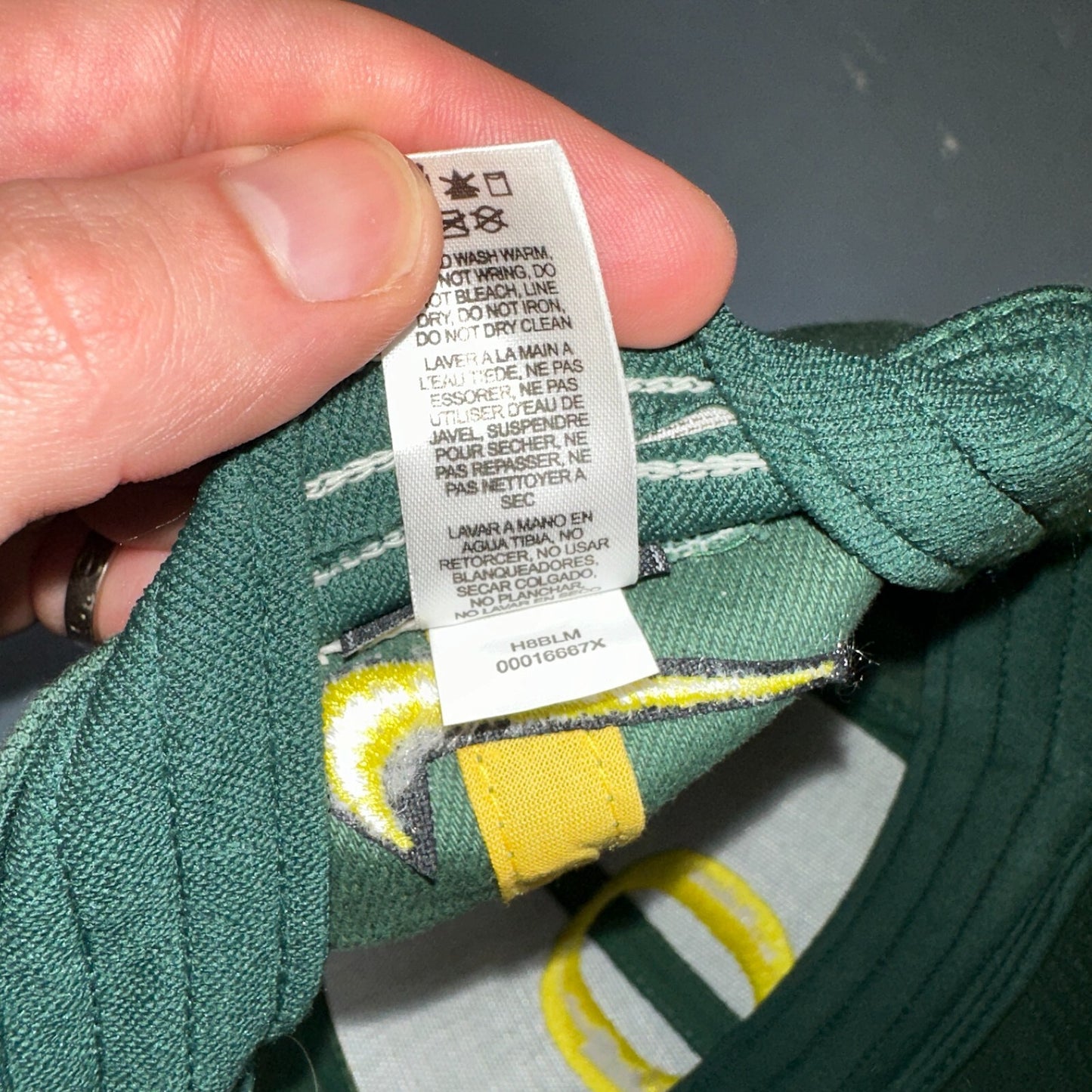 Nike Oregon Ducks VTG Hat Cap Snapback Lot of 3 Yellow Green Eugene Running Y2K