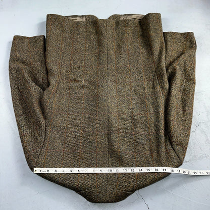 VTG Hugo Boss Alexander Scotland Wool 40 Short Sport Coat Blazer Jacket Tweed