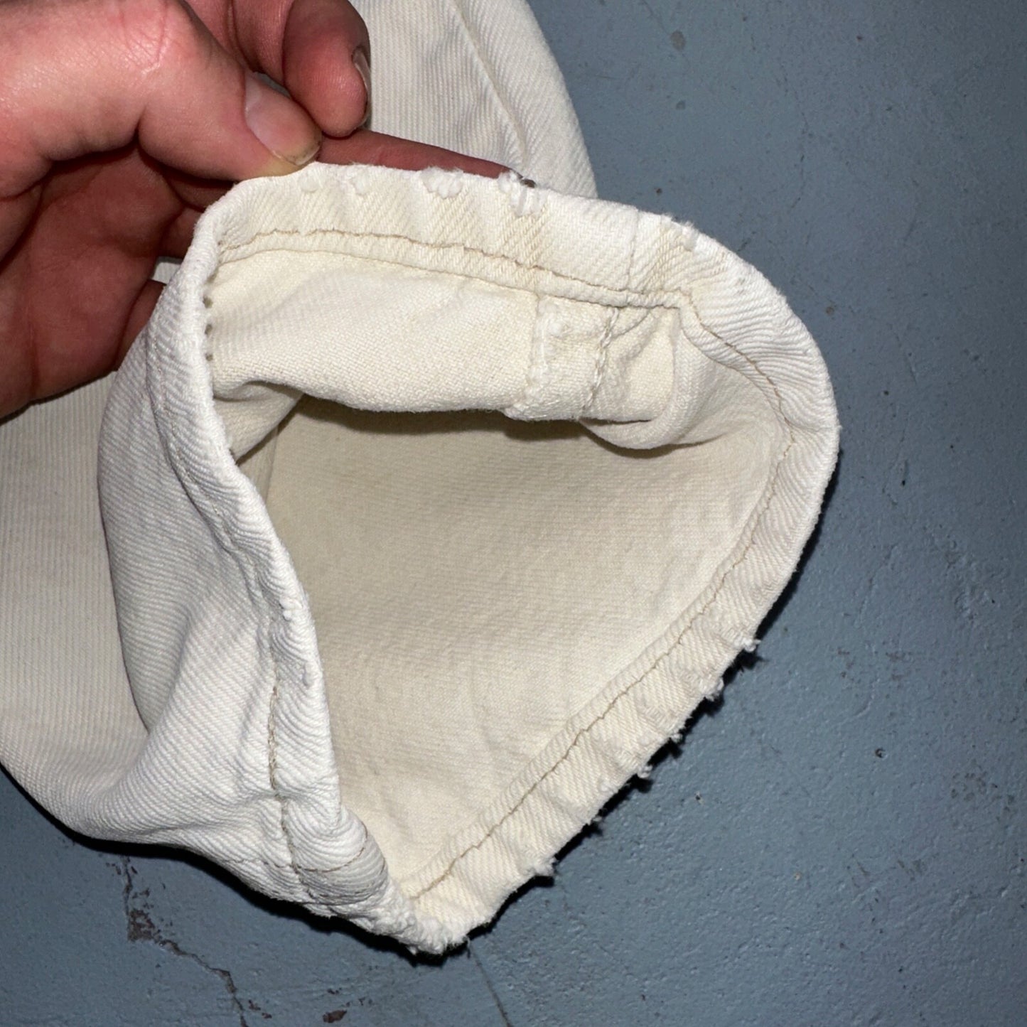 Levis 550 Vintage 90s USA Red Tab Jeans 32x34 White Wash 501 Act 30x32