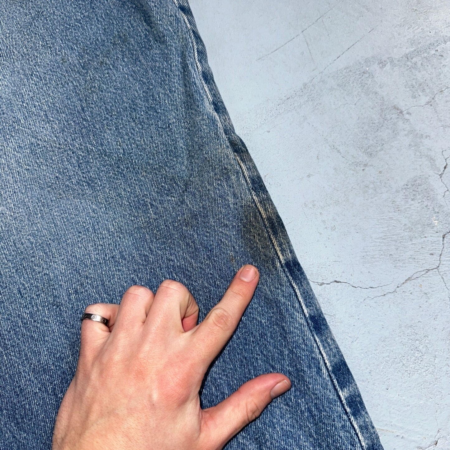 Vintage Womens Levis 29501 0115 Med Wash High Rise 501 Mom Jeans USA 38x28