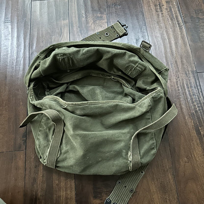 U.S. MILITARY Web Belt Bag Duffle Waist Fanny Pack 1940s 40s WWII Hiking Tools