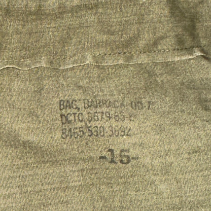 GENUINE MILITARY ISSUE US ARMY LAUNDRY OD GREEN LAUNDRY BAG USED POST WWII