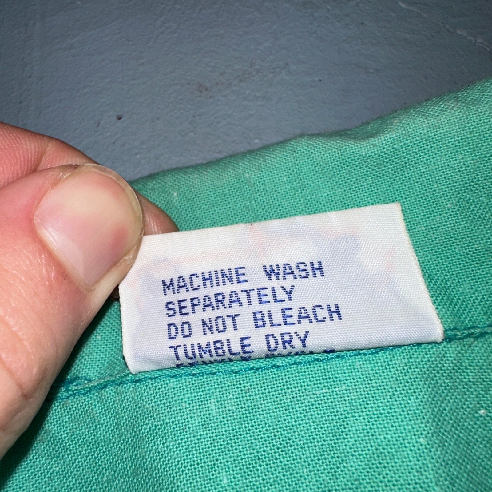 Chacal Tropical VTG Fish Short Sleeve Button Up Shirt L Green Hawaiian USA 80s