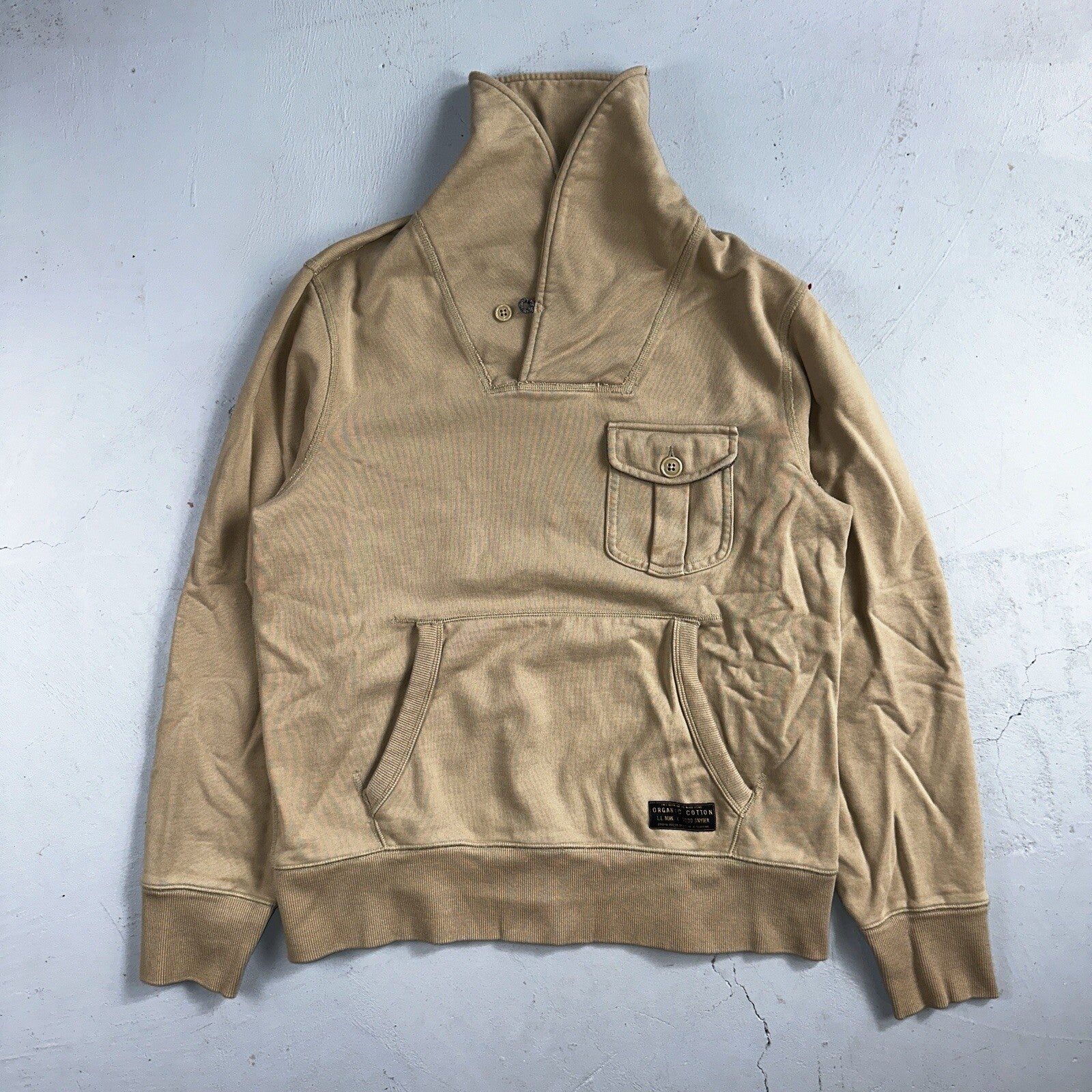 Todd Snyder LL Bean Maine-Ah Collection Shawl Neck Terry Sweatshirt Sweater M