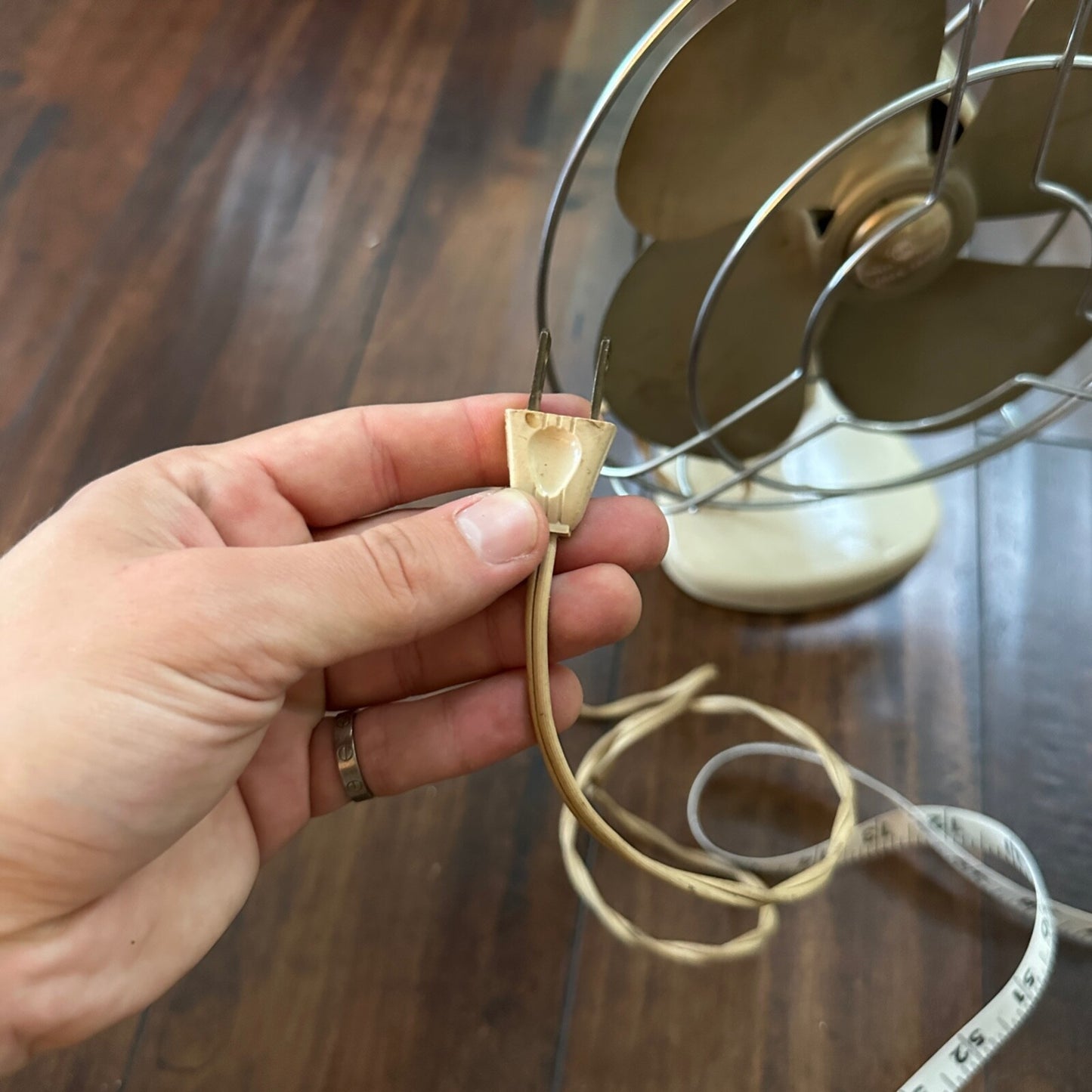 VINTAGE KNAPP MONARCH JACK FROST PORTABLE FAN DIA 1940'S USA Metal TESTED