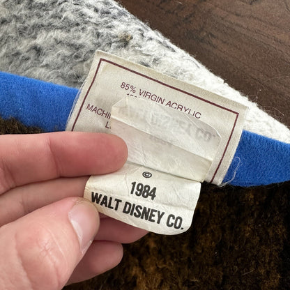 VTG Biederlack Disney Mickey Minnie Reversible Infant Throw Blanket 1984 80s