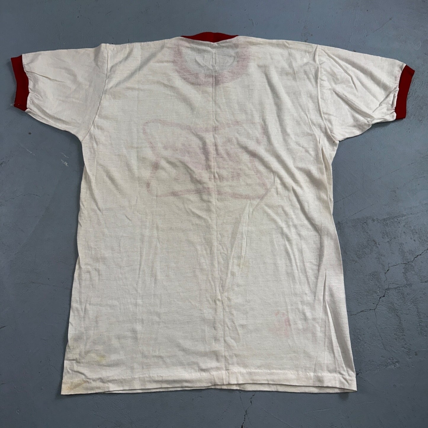 Miller High Life Ringer 80s Promo VTG T Shirt Rare Graphic Single Stitch Beer