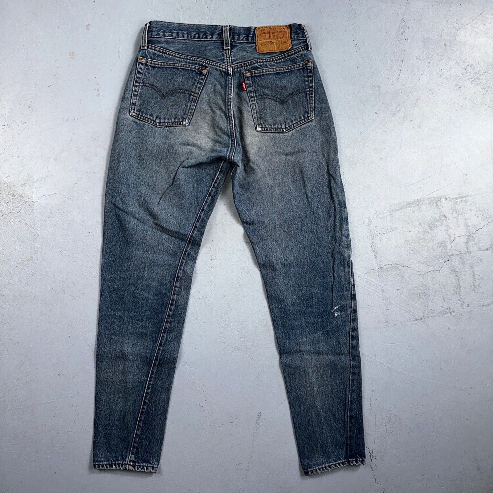 Levis 501 Vintage 80s Redline Selvedge USA XX Jeans Skinny Tailored Act 28X29