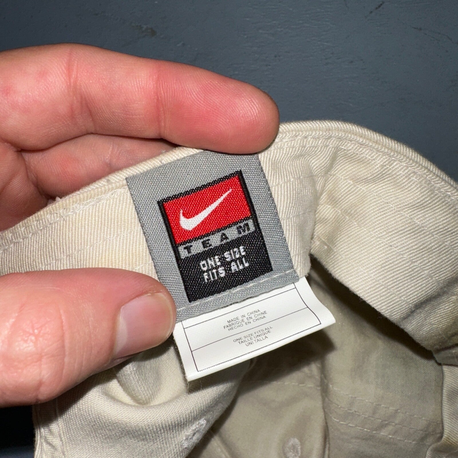 Nike GO PRE Vintage Hat Cap Strap Back Swoosh Stop Tailwind 90s Prefontaine