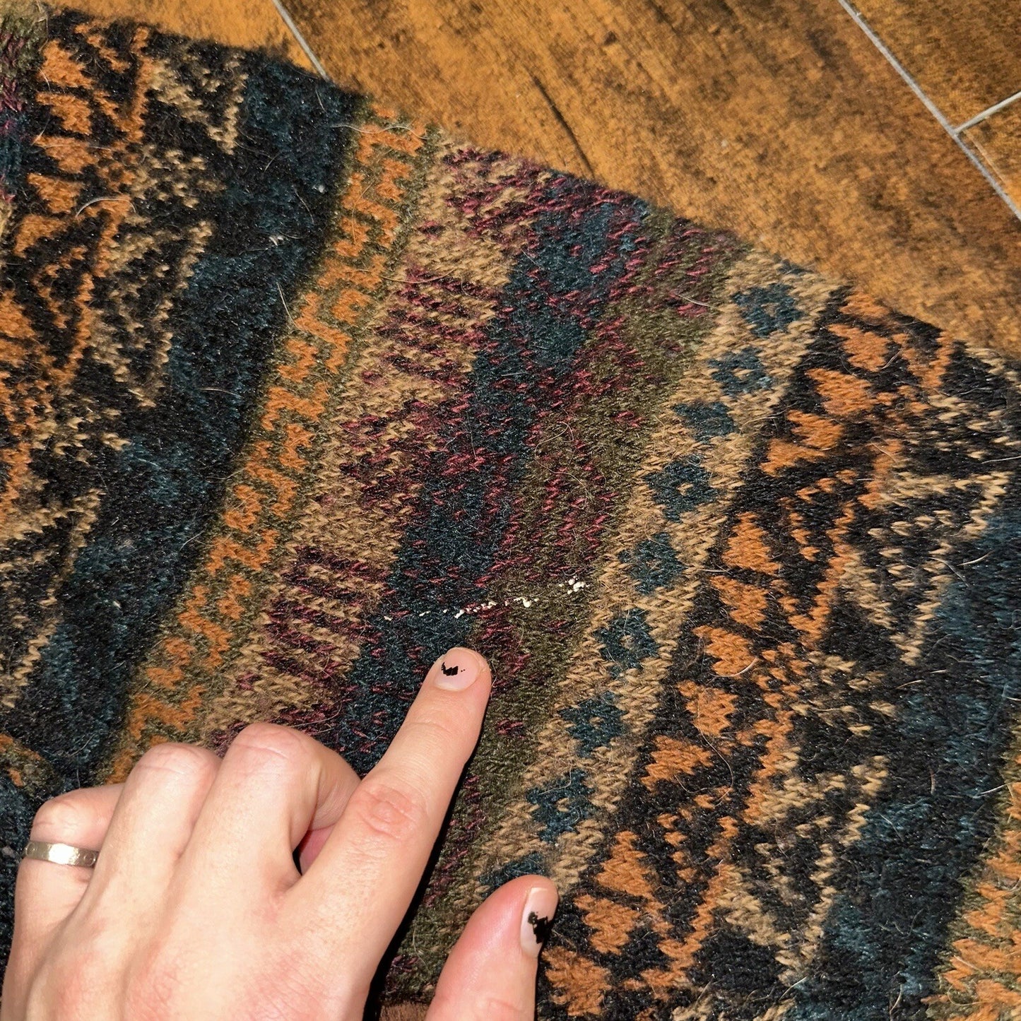 Icelandic style Alpaca wool sweater Vintage 80s 90s Artexo Pattern Crazy Cool