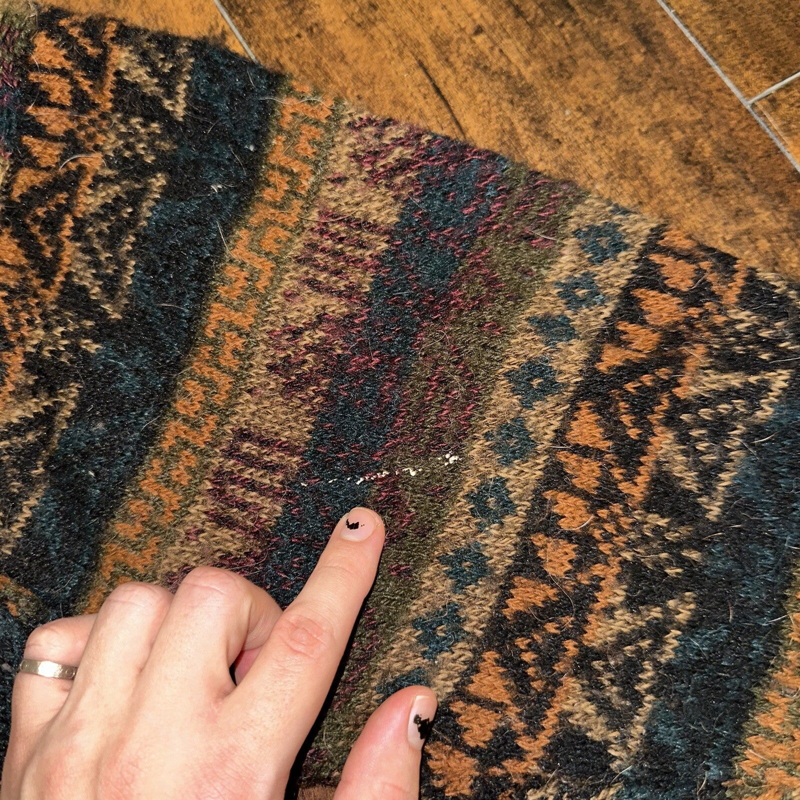 Icelandic style Alpaca wool sweater Vintage 80s 90s Artexo Pattern Crazy Cool