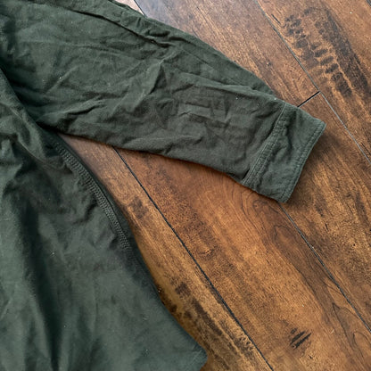 Five Brother Tallman Heavy Flannel Chamois Hunting Shirt Green Olive XL Tall VTG