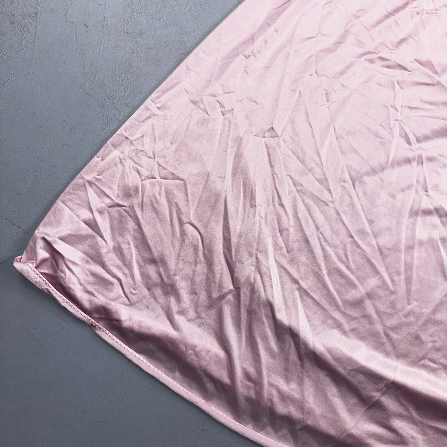 Vintage 1970s Olga Lingerie Slip Dress Sleepwear Full Sweep Nightgown Lace 70s