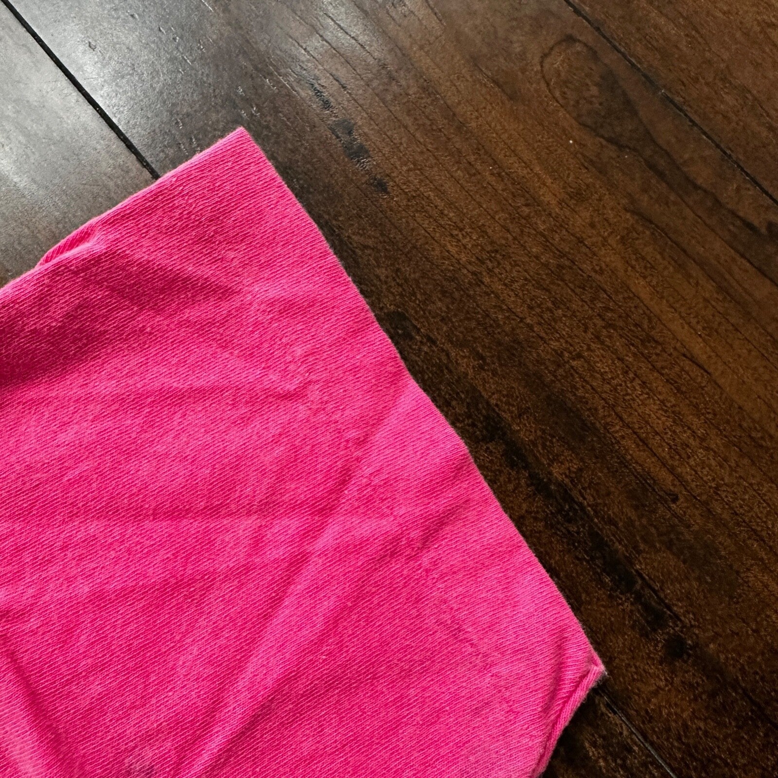 Fruit of The Loom Pink USA Vintage T Shirt FOTL Blank Simple Essential 90s