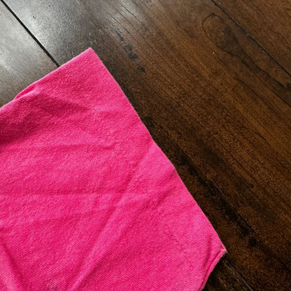 Fruit of The Loom Pink USA Vintage T Shirt FOTL Blank Simple Essential 90s