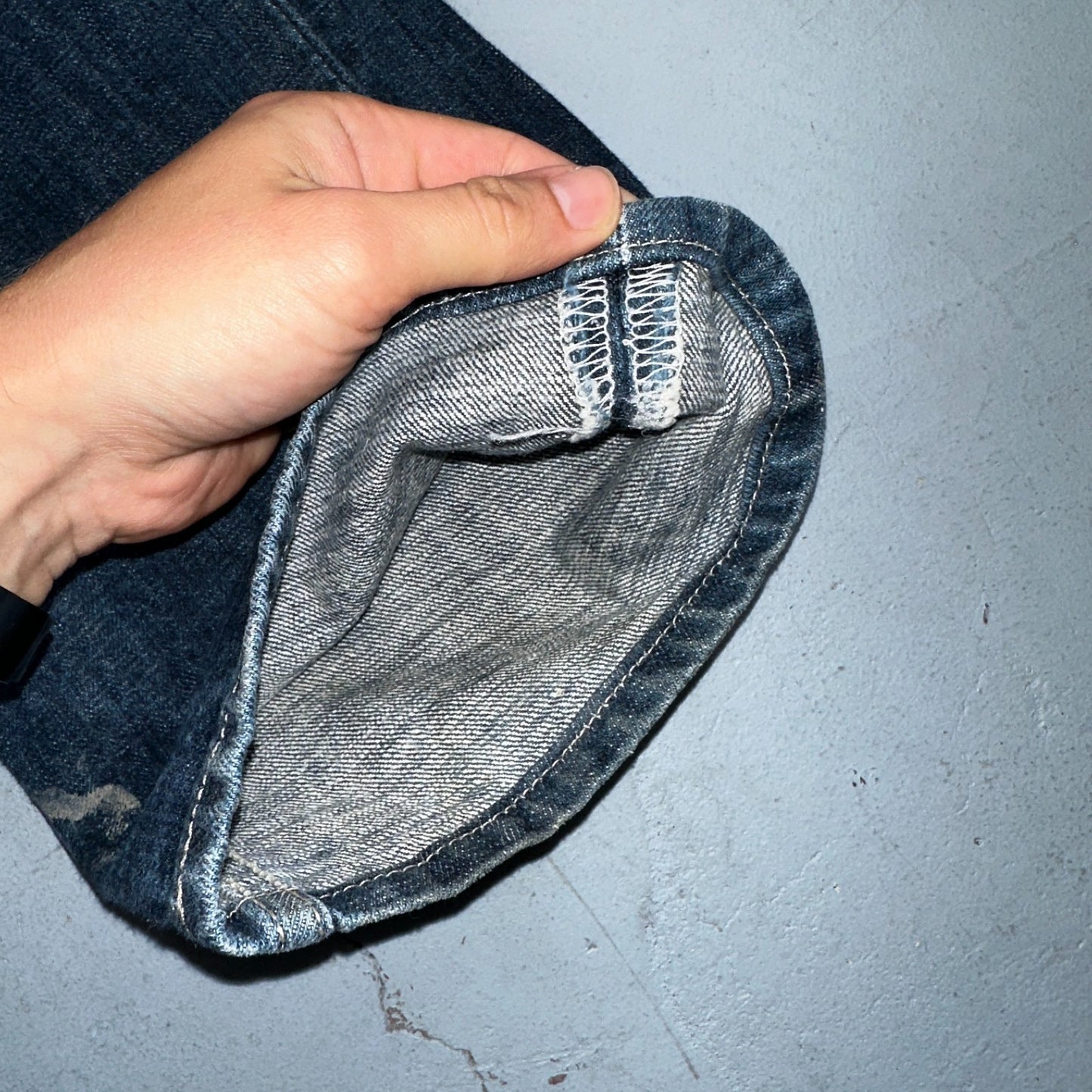 Levis 501 Vintage Y2K XX Straight Leg Jeans Blue Med Wash 38x32 Act 35x29