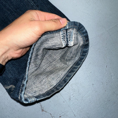 Levis 501 Vintage Y2K XX Straight Leg Jeans Blue Med Wash 38x32 Act 35x29