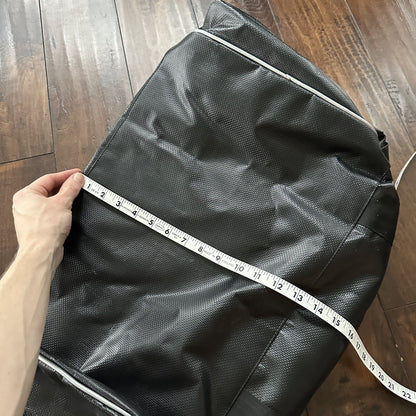 VTG North Face SKI Gear Duffle Gym Bag USA Made Leather Handle Rubber Coated 80s