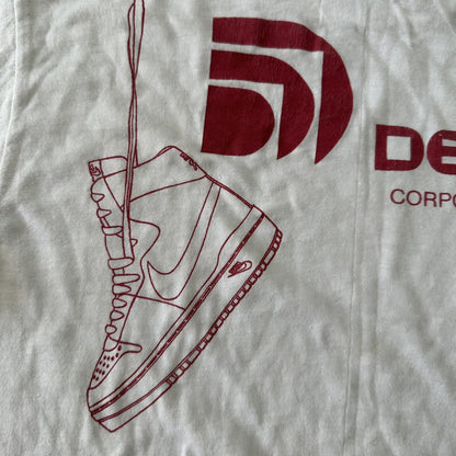 Nike Vintage T Shirt Mens Over The Shoulder Airship Jordan Dunk 80s Outline RARE