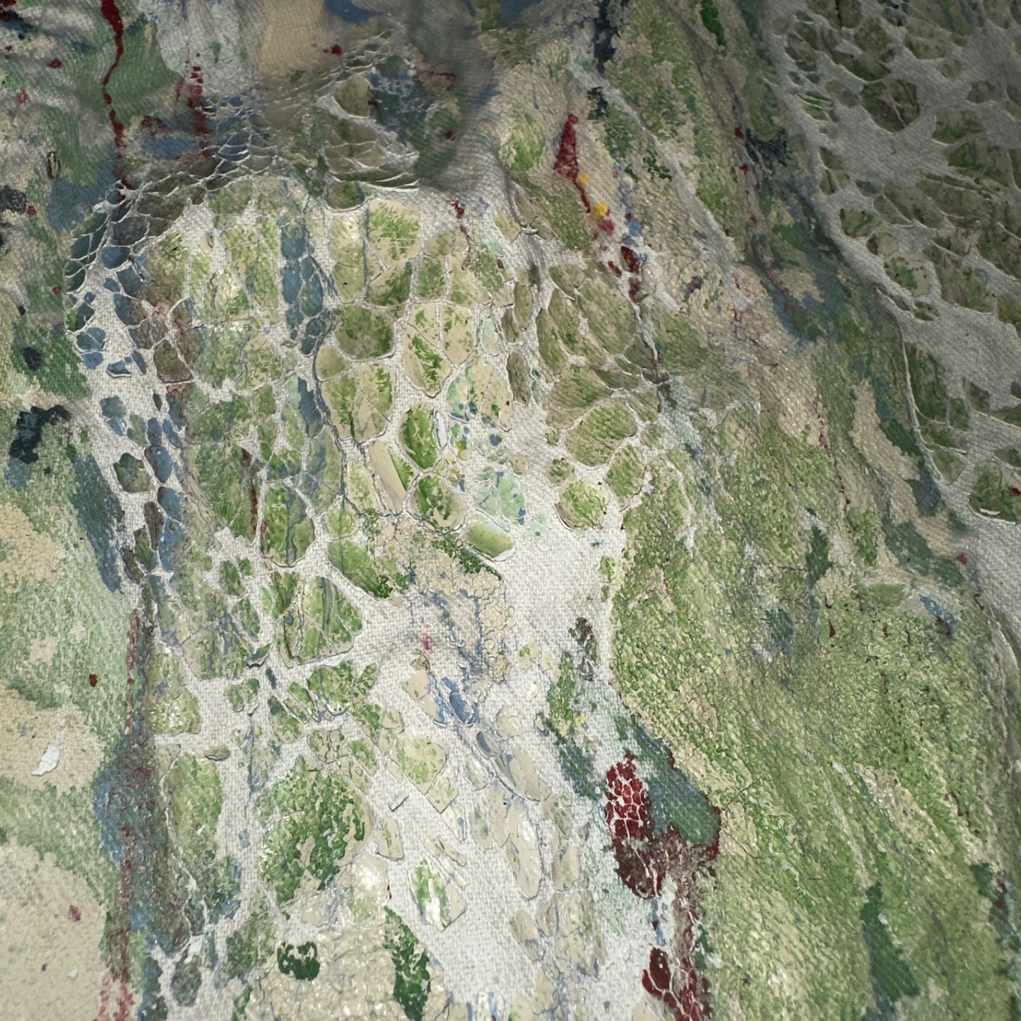 VTG Washington Dee Cee Thrashed Overalls Carpenter Bibs Workwear Painter Paint