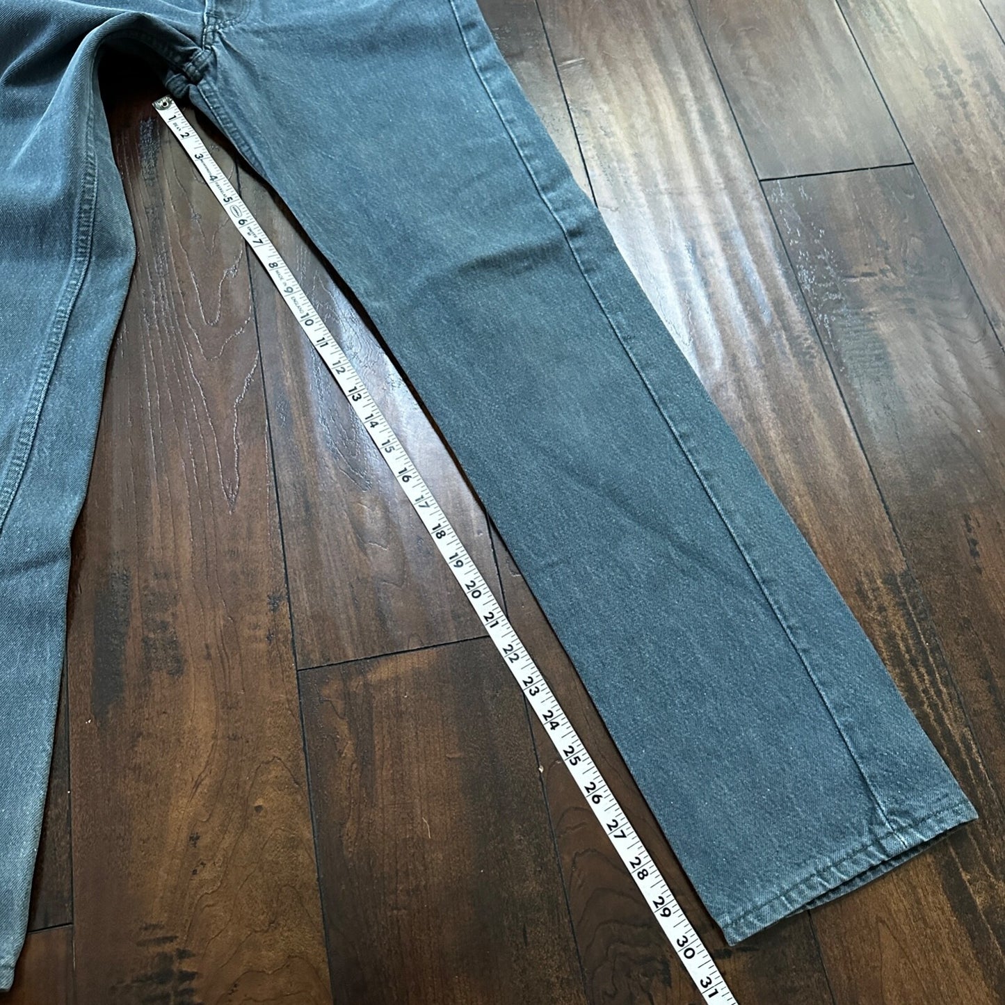 VTG 90s Levis 501 Button Fly 29x32 USA Tag Jeans Straight Wash Blue XX Act 28x30