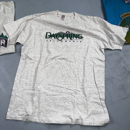 Vintage Oregon T Shirt Lot Of 8 Portland Camp Hike Travel 90s Single Stitch OTC