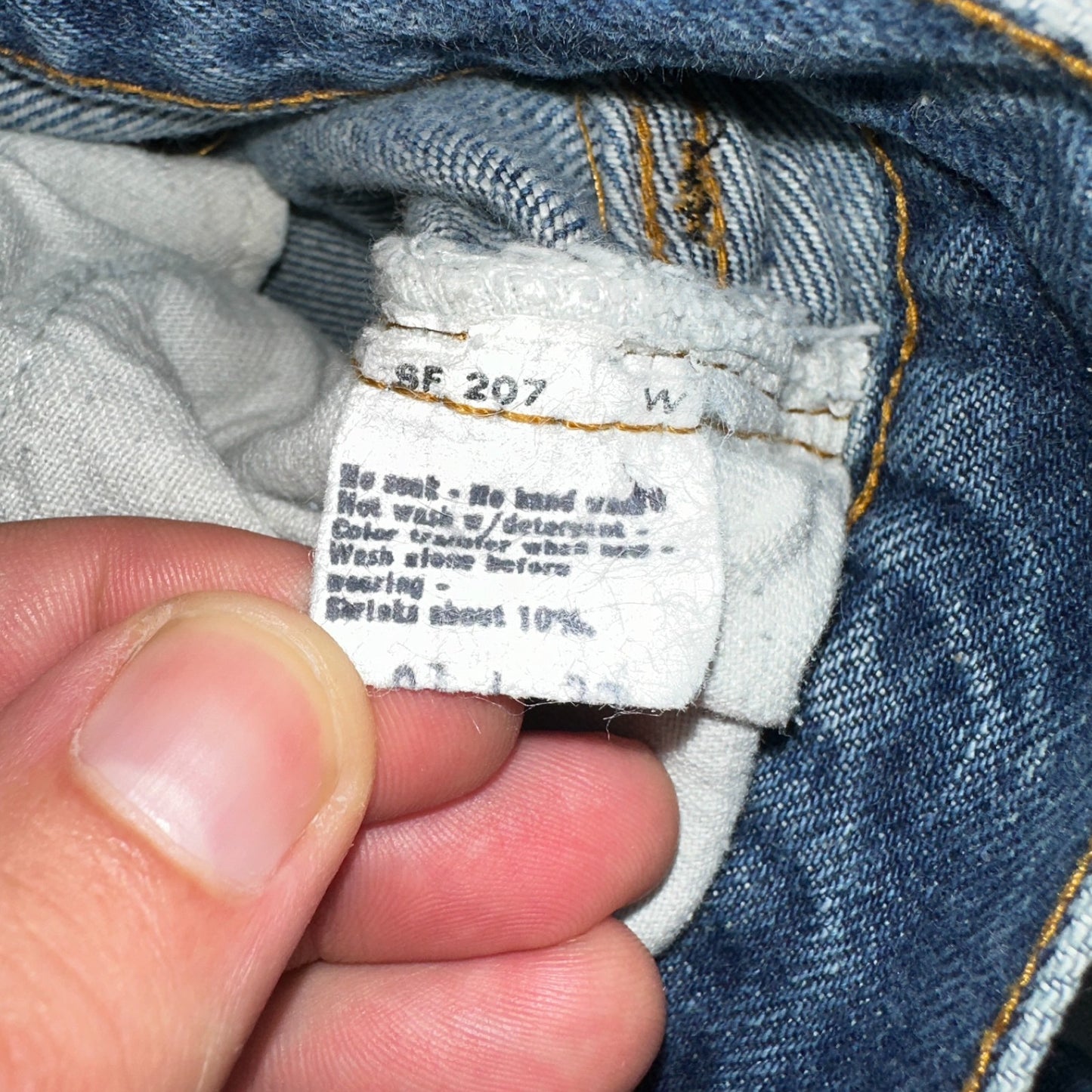 Levis 501 Vintage 80s Redline Selvedge USA XX Jeans Med Wash 27x32 Act 24x28