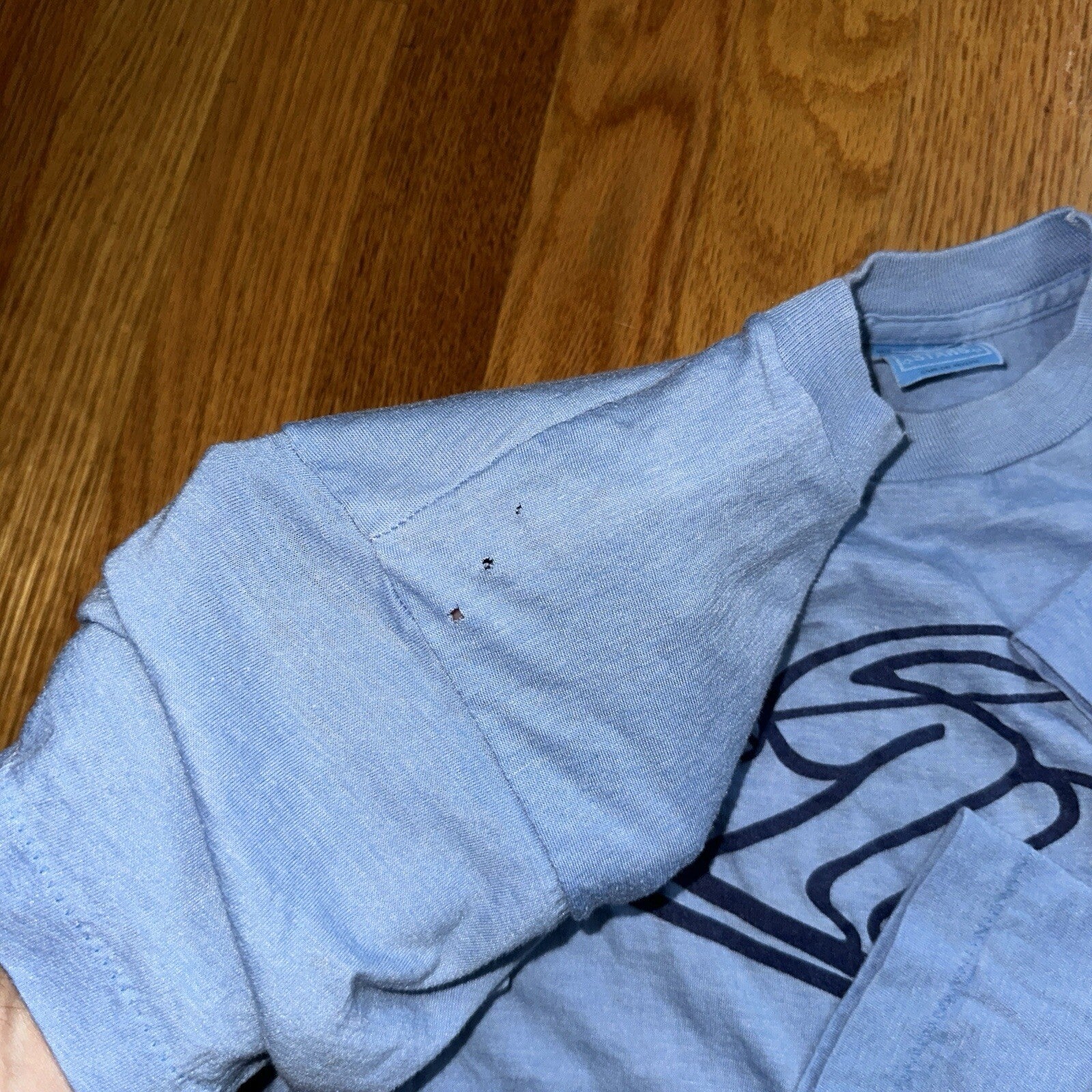 Ski Taif Rare VTG Screen Stars T Shirt 1970s 70s 80s Blue Sports Training Snow