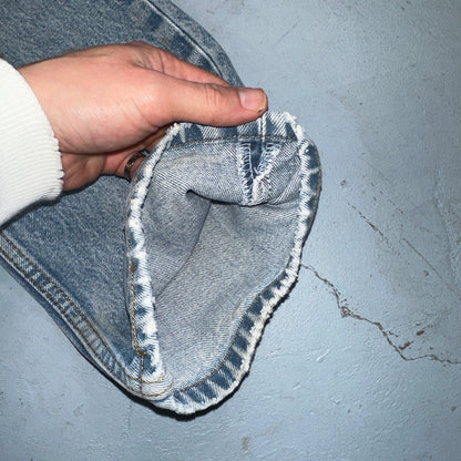 Levis 501 Vintage Y2K XX Straight Leg Jeans 33x36 Light Wash 2000s Act 31x31