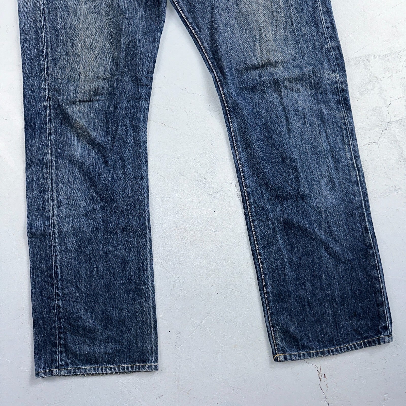 Levis 501 Y2K XX Straight Leg Jeans Blue VTG Med Wash 36x34 Act 37x32
