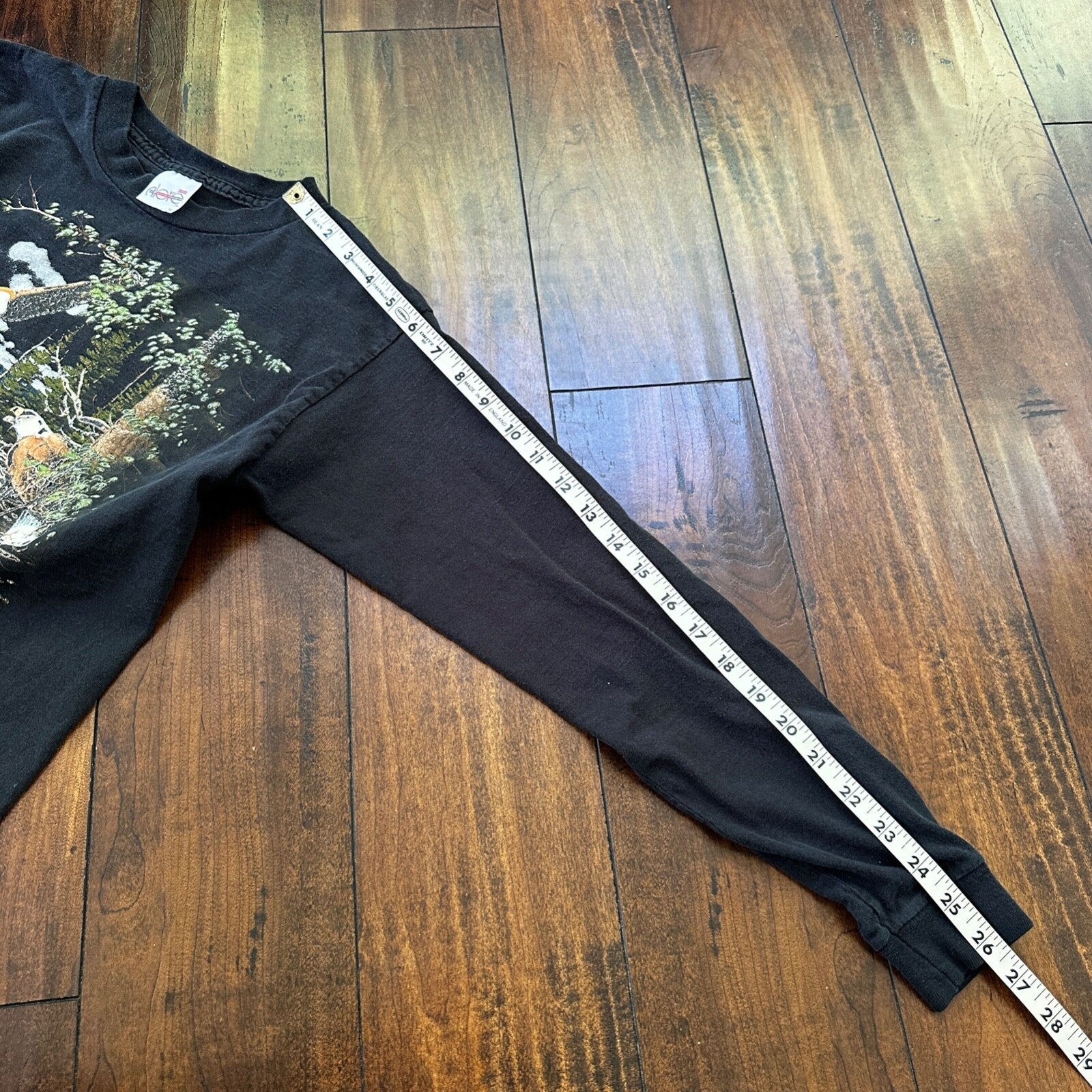 Eagle Alore 90s Single Stitch VTG T Shirt Bald Bird Nesting Nature Animals USA