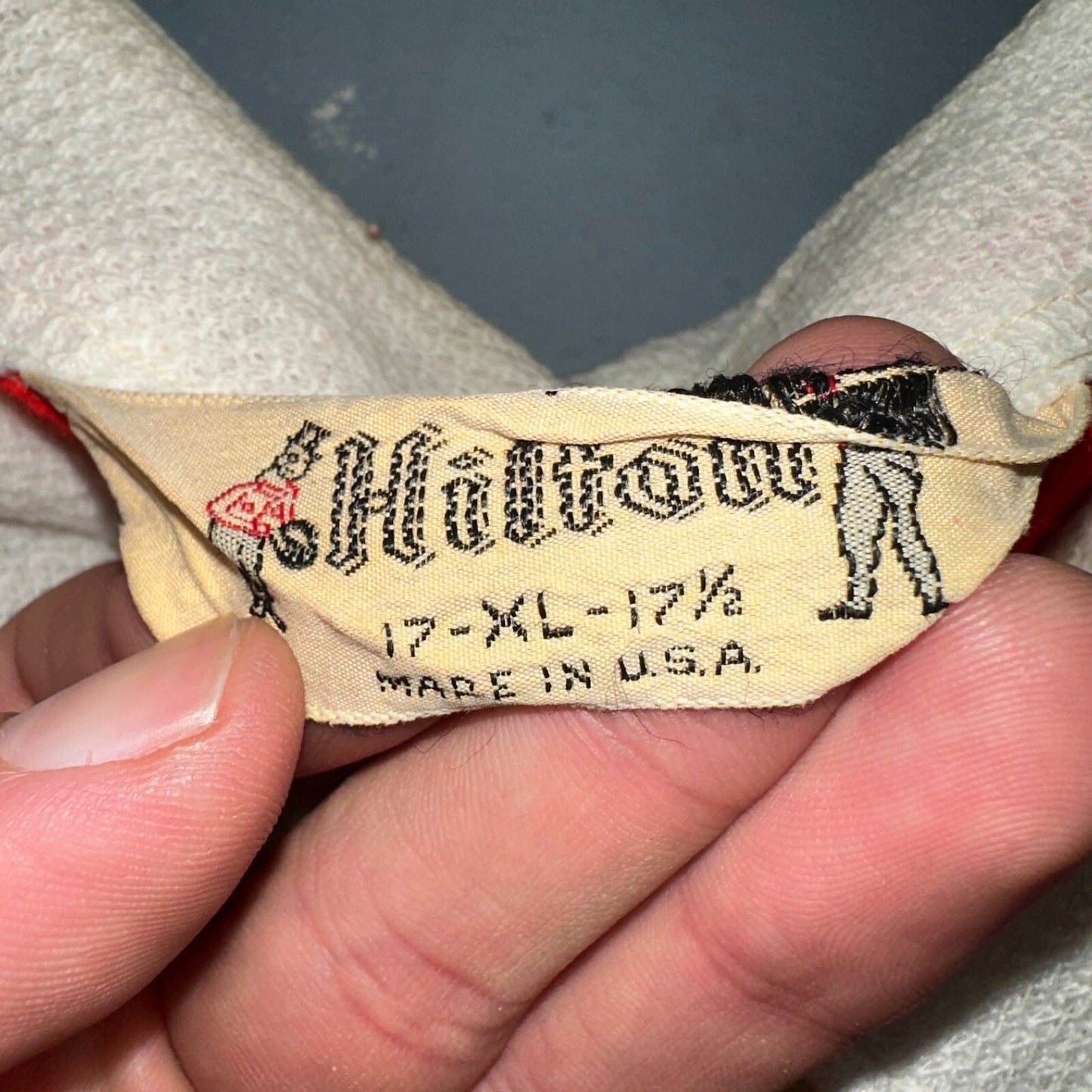 1960s Chain Stitch Bowling Shirt Nat Nast Hilton Salem Oregon 60s 70s Rockabilly