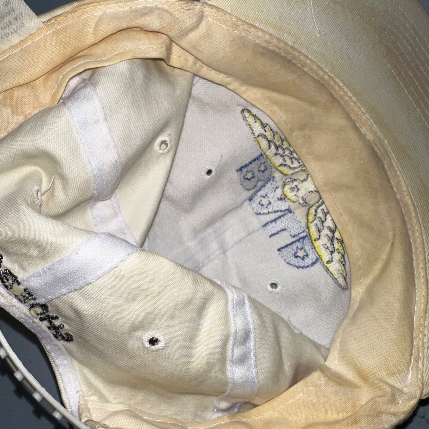 Bald In The USA VTG Hat Cap Snapback Dad Bald Eagle American Flag USA Shoebox