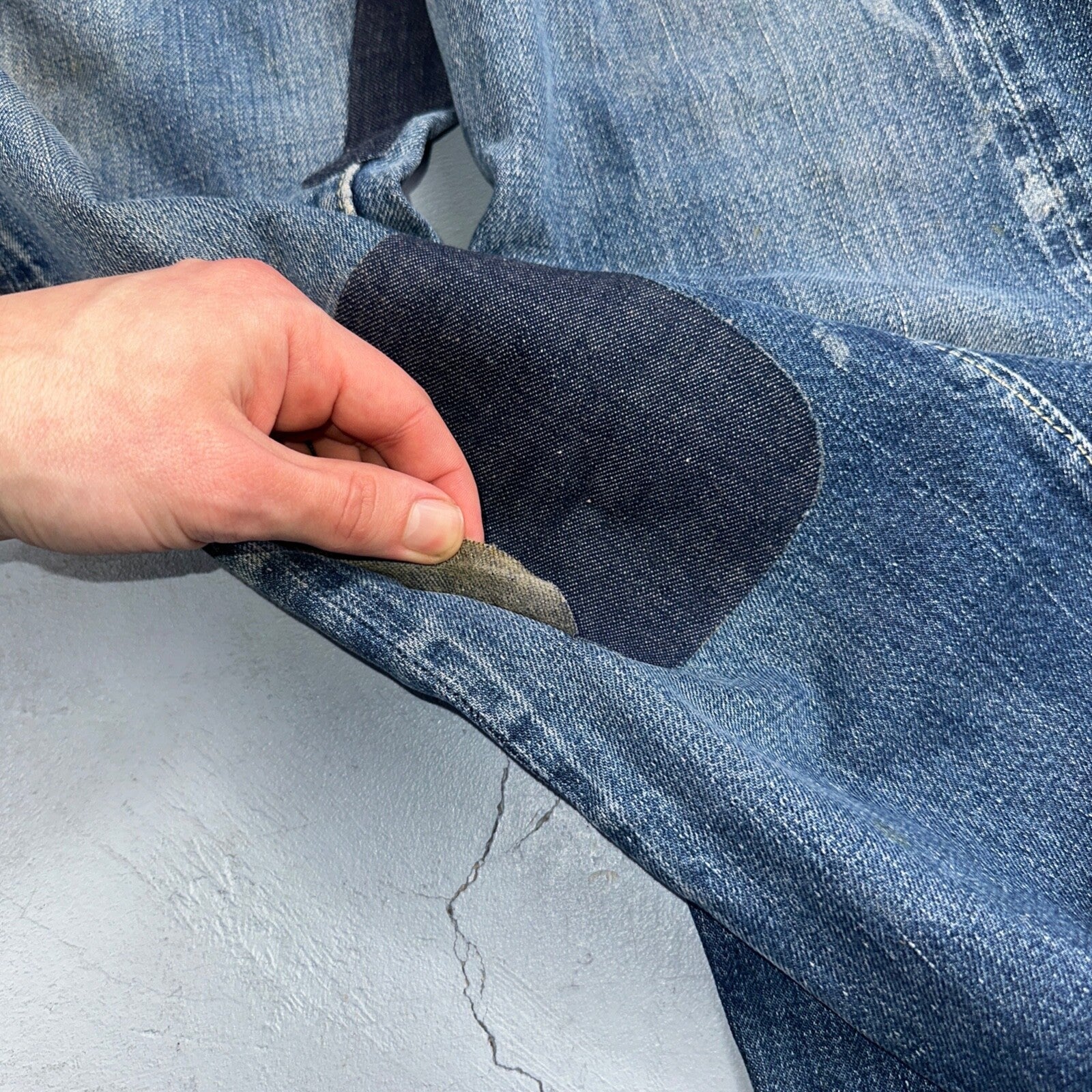 Levis 501 Big E Vintage 60s Redline Selvedge USA XX 1960s Jeans 66 Act 26x24