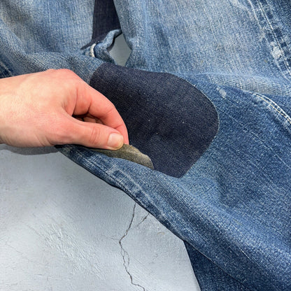 Levis 501 Big E Vintage 60s Redline Selvedge USA XX 1960s Jeans 66 Act 26x24