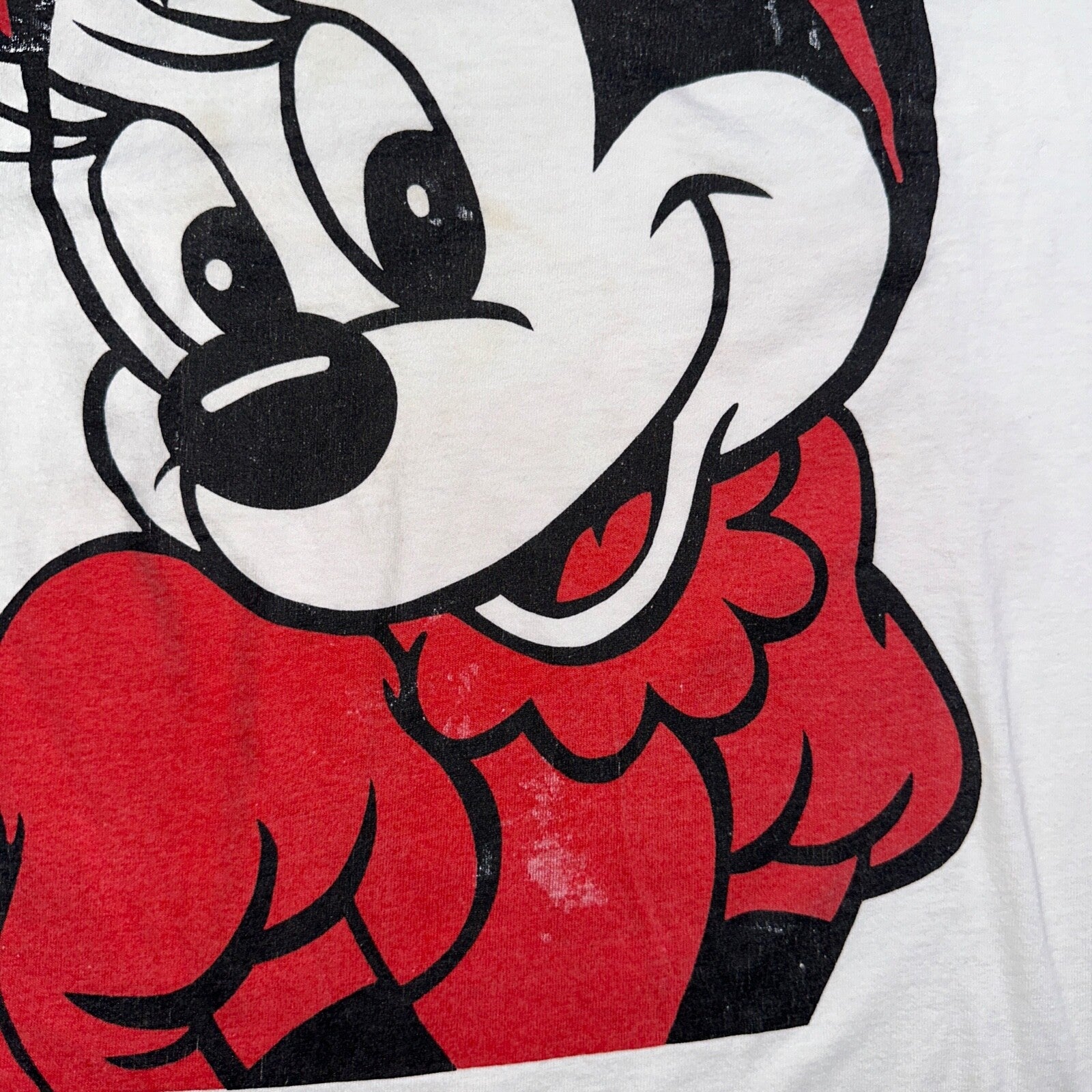 Minnie Mouse Disney VTG T Shirt 4XL Rap Big Print Double Sided Hot Cartoon