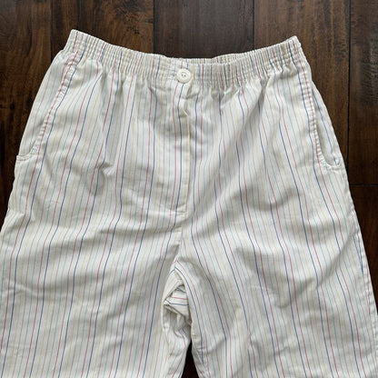 Rainbow Stripes Trader Bay Pants Relaxed Chino Chill Rockabilly 70s 80s Party