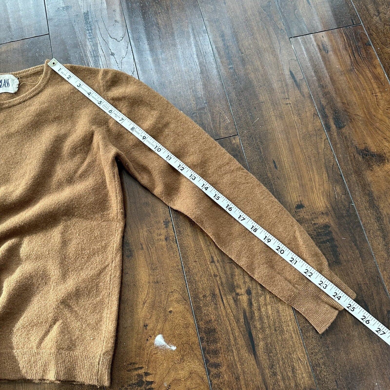 Vtg 70s Bill Blass Women's Casual Brown Sweater Cardigan Small USA 80s Wool