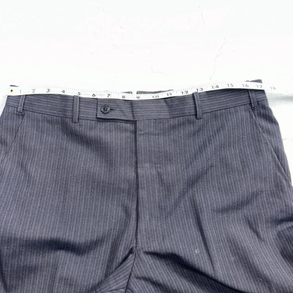 VTG Mens 3 PC Suit 42 Jacket Coat Pants Black Vest Rockabilly 70s American Trend